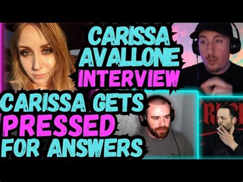 carissa avalone|Talking To Carissa Avallone About Hunter & Kingston Leaks